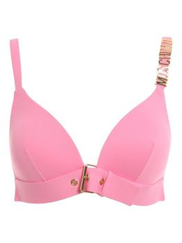product Moschino Logo Plaque Triangle Bikini Top - NUM 2 image