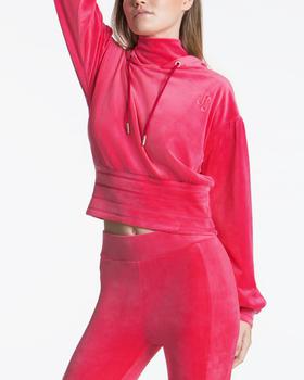 juicy couture价格, Juicy Couture | Velour Mock Neck Pullover商品图片 4.1折