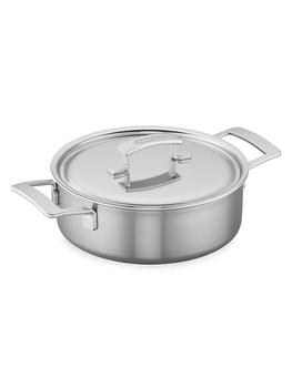 商品Demeyere | 4-Quart Stainless Steel Deep Sauté Pan,商家Saks Fifth Avenue,价格¥1511图片