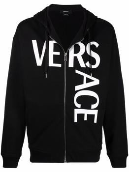 范思哲卫衣好用吗, Versace | Versace Men's  Black Cotton Sweatshirt商品图片 8.6折