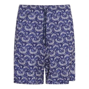 推荐Dries Van Noten Graphic Printed Drawstring Shorts商品