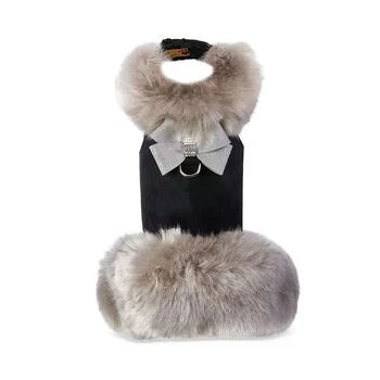 Susan Lanci Designs | Glitzerati Faux Silver Fox Fur Pet Coat,商家Bloomingdale's,价格¥691