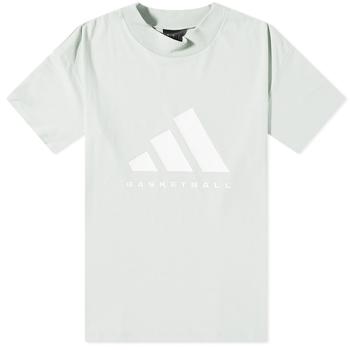 推荐Adidas Basketball Short Sleeve Logo T-Shirt商品