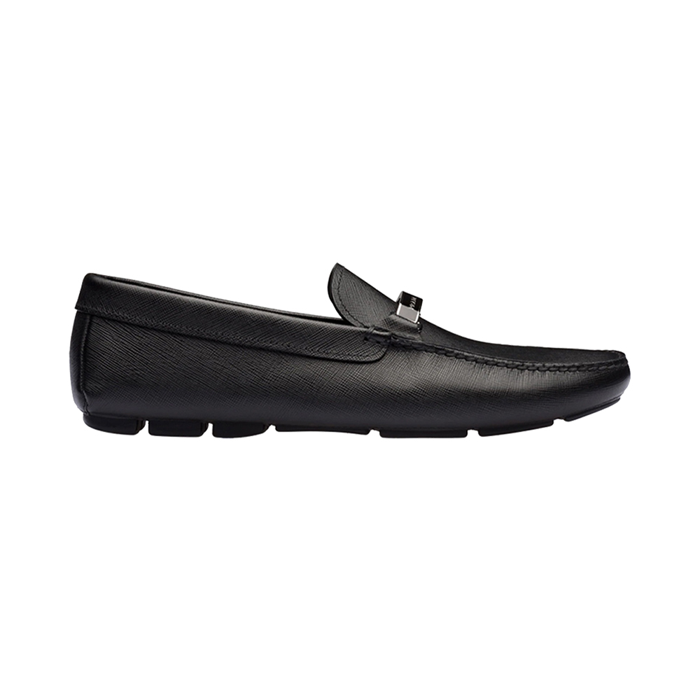 Prada | PRADA 男士黑色徽标驾车鞋 2DD159-053-F0002商品图片,独家减免邮费
