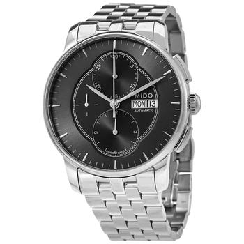 美度表是什么牌子, MIDO | Baroncelli Chronograph Automatic Black Dial Mens Watch M86074131商品图片 3.4折