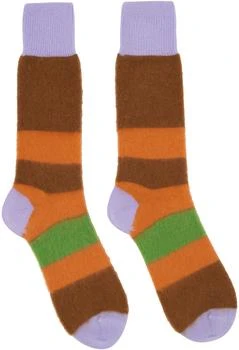 Zegna | Multicolor Striped Socks 