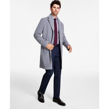 Tommy Hilfiger | Men's Modern-Fit Solid Overcoat商品图片,额外7折, 额外七折