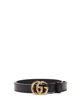 美国gucci皮带, Gucci | GG Marmont leather belt商品图片 