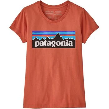 Patagonia | P-6 Logo T-Shirt - Girls',商家Backcountry,价格¥127