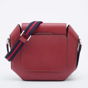 爱马仕女包怎么选, [二手商品] Hermes | Hermes Rouge H Epsom Leather Octogone 23 Bag商品图片 5.5折