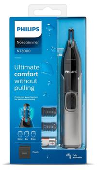 商品Philips - Series 3000 Waterproof Nose and Ear Trimmer NT3650/16图片