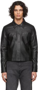 product Black Ami de Cœur Leather Jacket image