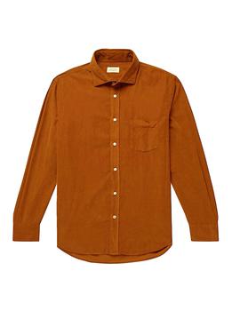 推荐Hartford Paul Corduroy Shirt in Pumpkin商品