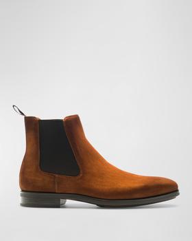 推荐Men's Riley Suede Chelsea Boots商品