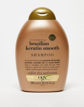 商品OGX | OGX Ever Straightening+ Brazilian Keratin Smooth Shampoo 385ml,商家ASOS,价格¥42图片