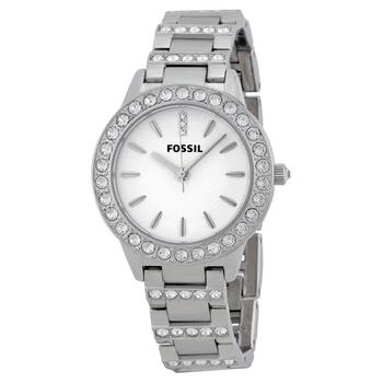 Fossil | Glitz White Dial Stainless Steel Ladies Watch ES2362商品图片,5.4折
