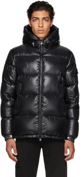 moncler羽绒服是什么牌子, Moncler | Black Down Ecrins Jacket商品图片 