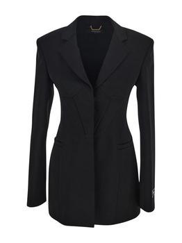 Versace | Black Fitted Jacket商品图片,额外9折, 额外九折