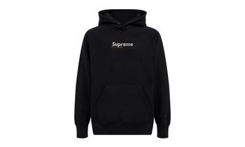 supreme卫衣, Supreme | Supreme Swarovski Box Logo Hoodie商品图片 