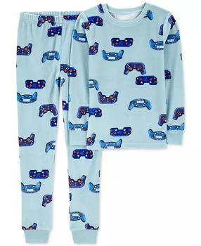 Carter's | Little & Big Kids Printed Velboa Pajamas, 2 Piece Set,商家Macy's,价格¥138