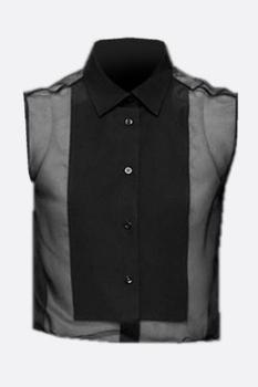 Dior | DIOR 女士黑色灰色拼色衬衫 221B81A6133-9000商品图片,满$150享9.5折, 满折