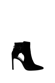 stuart weitzman 靴精选, Stuart Weitzman | Ankle boots ebony Velvet Black商品图片 3.6折
