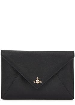 西太后包上海, Vivienne Westwood | Victoria black leather clutch商品图片 