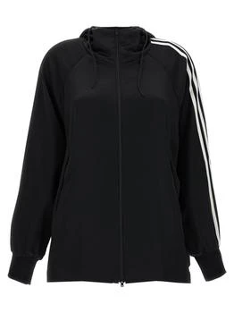 Y-3 | Y-3 Stripe Detailed Zip-Up Jacket 5.6折×额外9.5折, 额外九五折