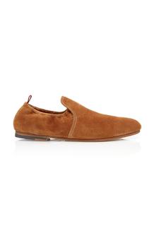 推荐NEW Bally Plank Mens Cowboy Leather Suede Loafers商品