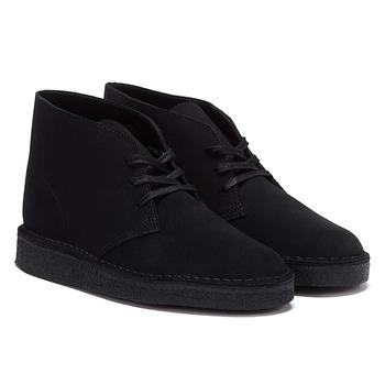 clarks desert, Clarks | Clarks Desert Coal Suede Mens Black Boots商品图片 7.4折