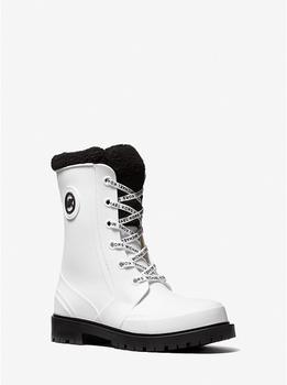 商品Michael Kors | Montaigne Faux Shearling-Lined PVC Rain Boot,商家Michael Kors,价格¥1038图片