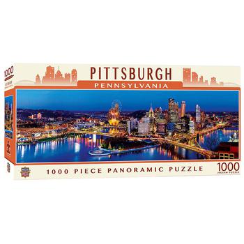 商品Masterpieces Puzzles | Pittsburgh Pennsylvania 1000 Piece Puzzle,商家Walgreens,价格¥209图片