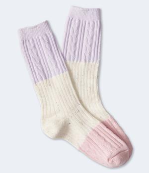 商品Aeropostale | Aeropostale Women's Colorblock Crew Socks,商家Premium Outlets,价格¥45图片