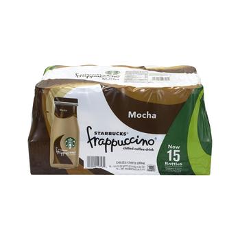 商品Starbucks | Frappuccino Mocha Coffee Drink, 9.5 oz, 15 Count,商家Macy's,价格¥247图片