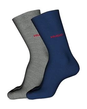 Hugo Boss | Cotton Blend Logo Sport Socks, Pack of 2 满$100减$25, 满减