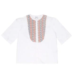 Bonpoint | Nili棉质府绸衬衫,商家MyTheresa CN,价格¥1414