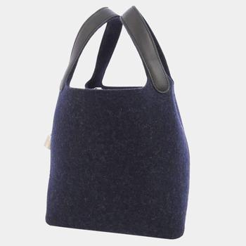 爱马仕女包怎么选, [二手商品] Hermes | Hermes Blue Feutre Swift Picotin Lock bag商品图片 