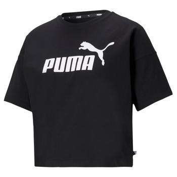 推荐PUMA Women's Essentials+ Cropped Logo Tee商品