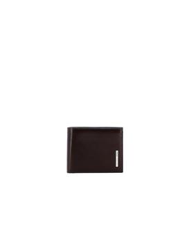 推荐Dark Brown Leather Wallet w/Coin Pocket商品