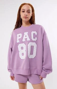 PacSun | Pac 1980 Eyelet Crew Neck Sweatshirt 7.5折