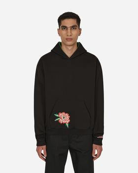 推荐Reversible Oversized Hooded Sweatshirt Black商品