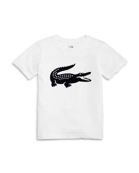Lacoste | Boys' Crocodile Logo Graphic Tee - Little Kid, Big Kid商品图片,