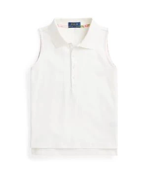 Ralph Lauren | Cotton Mesh Sleeveless Polo Shirt (Big Kids),商家Zappos,价格¥365