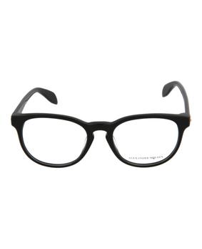 Alexander McQueen | Round-Frame Optical Glasses商品图片,2.8折×额外9折, 独家减免邮费, 额外九折