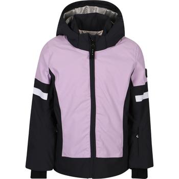 推荐Logo ski jacket in purple and black商品