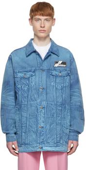 商品We11done | Blue Denim Jacket,商家SSENSE,价格¥1272图片