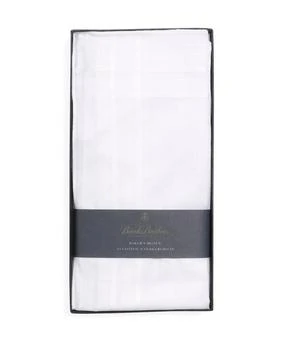 Brooks Brothers | Pure Cotton Handkerchiefs-Set of 13 独家减免邮费
