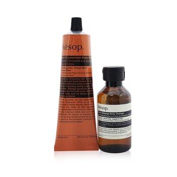 Aesop | The Forager Rassembler: Citrus Melange Body Cleanser And Rind Concentrate Body Balm商品图片,额外9折, 额外九折