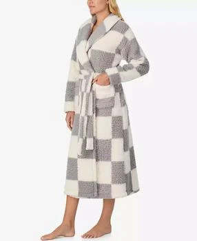 Sanctuary | Women's Ultra-Cozy Belted Check Wrap Short Robe,商家Macy's,价格¥574