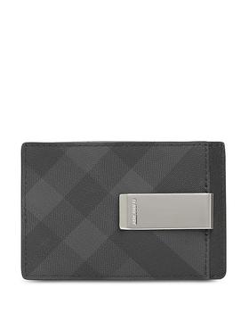 巴宝莉男包真假, Burberry | London Check Money Clip Card Case商品图片 